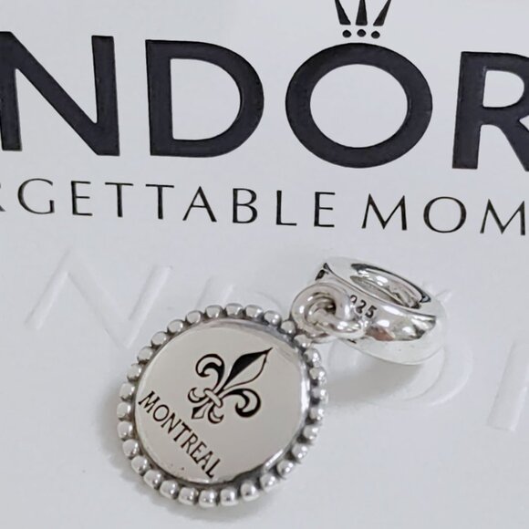 Pandora Montreal Travel Vacation Exclusive Dangle Charm with box - Picture 1 of 10